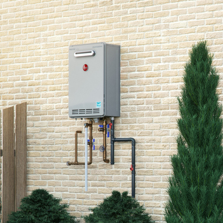 Rheem Outdoor Tankless Water Heater & Reviews Wayfair